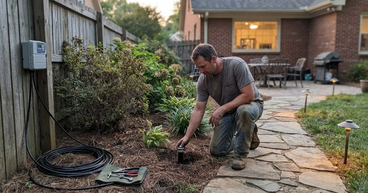 Best landscape lighting & irrigation design companies in Charlotte Metro
