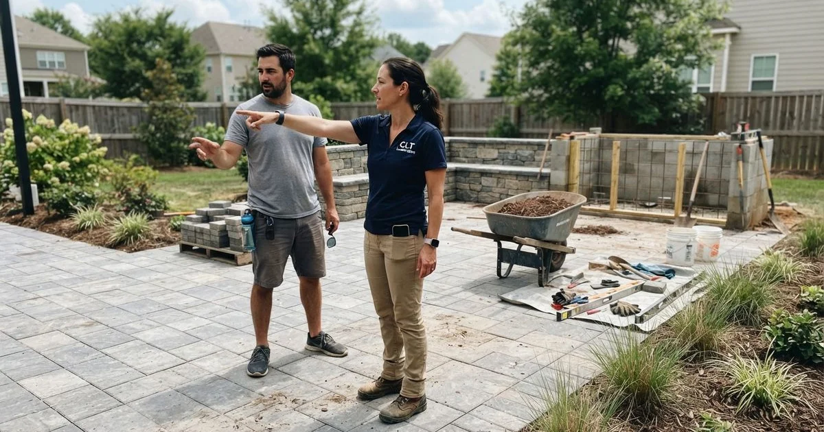 Hardscape and patio design cost: what changes the price