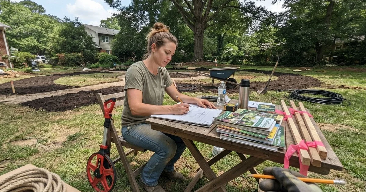 How the landscape design process works, from first call to finished plan